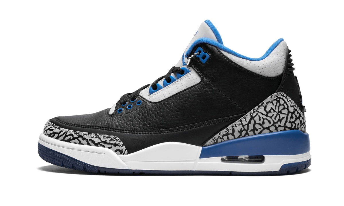 Air Jordan 3 Retro Sport in Blue - product image from the listing.