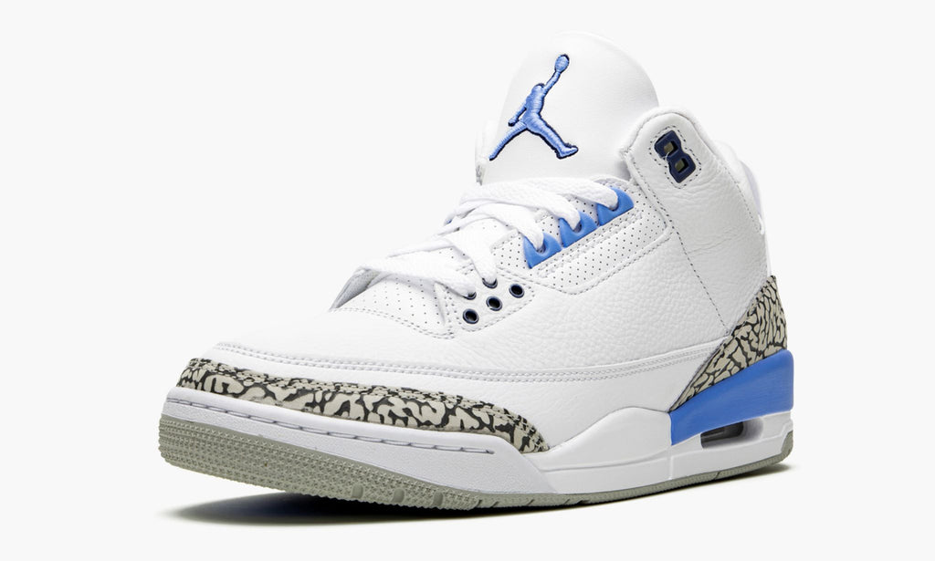 UNC - Air Jordan 3 Retro - product photo shown in the listing for this item.