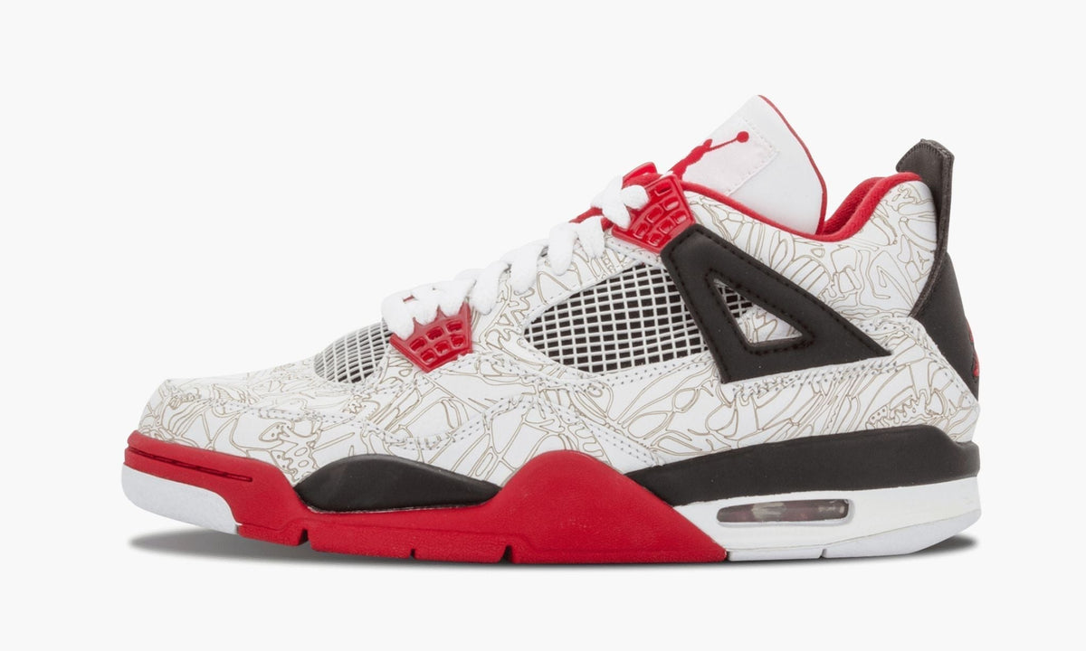 "Laser" Air Jordan 4 Retro - product image from the listing.