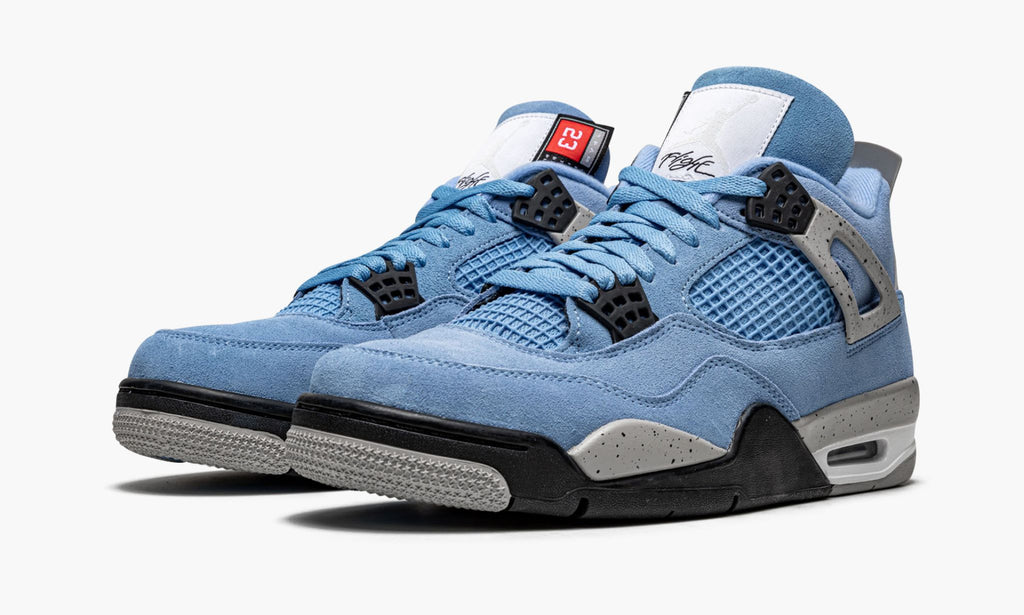 "University Blue" Air Jordan 4 Retro - product image from the listing.
