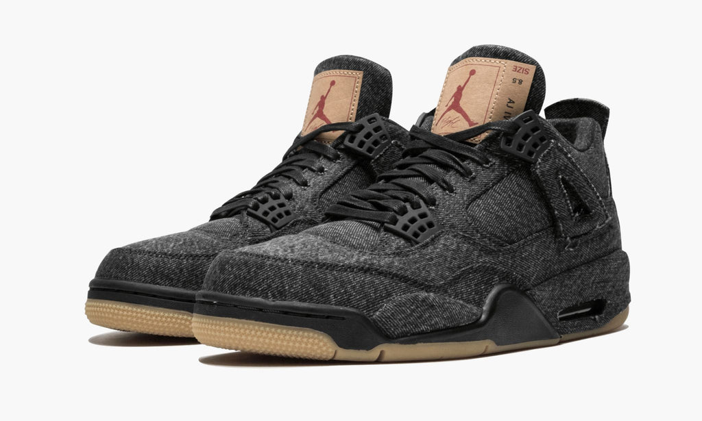 Levis NRG Black Levis - Air Jordan 4 Retro - product image from the listing.