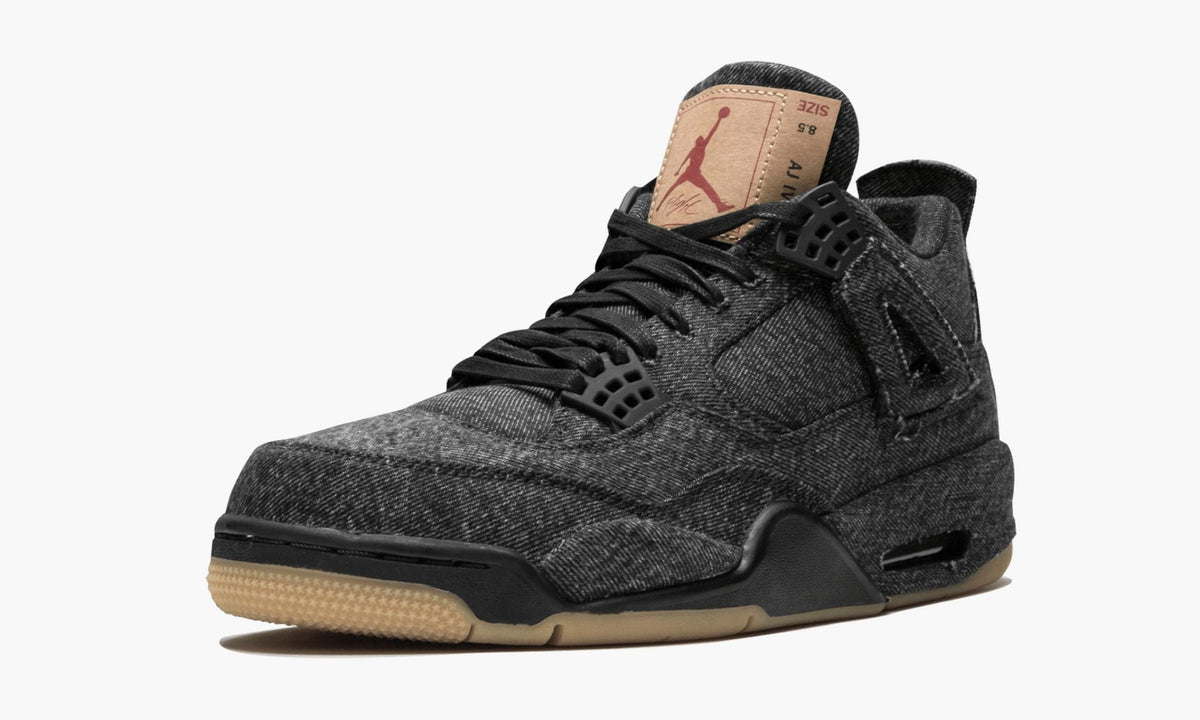 Levis NRG Black Levis - Air Jordan 4 Retro - product image from the listing.