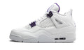 Air Jordan 4 Retro Metallic Pack in Purple - product image from the listing.