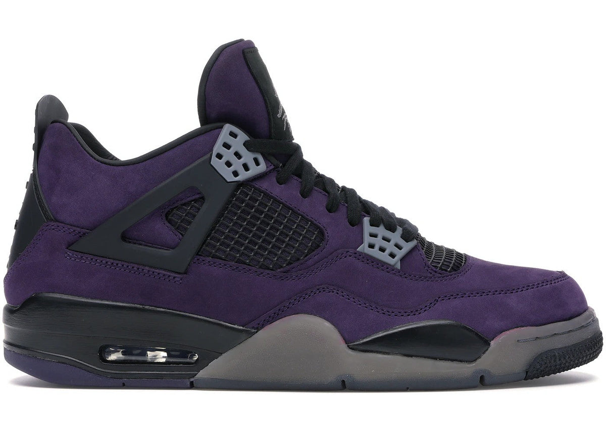 Air Jordan 4 Retro TraviScots in Purple CI1184 - product image from the listing.