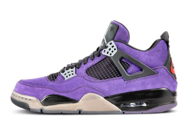 Air Jordan 4 Retro TraviScots in Purple CI1184 - product image from the listing.