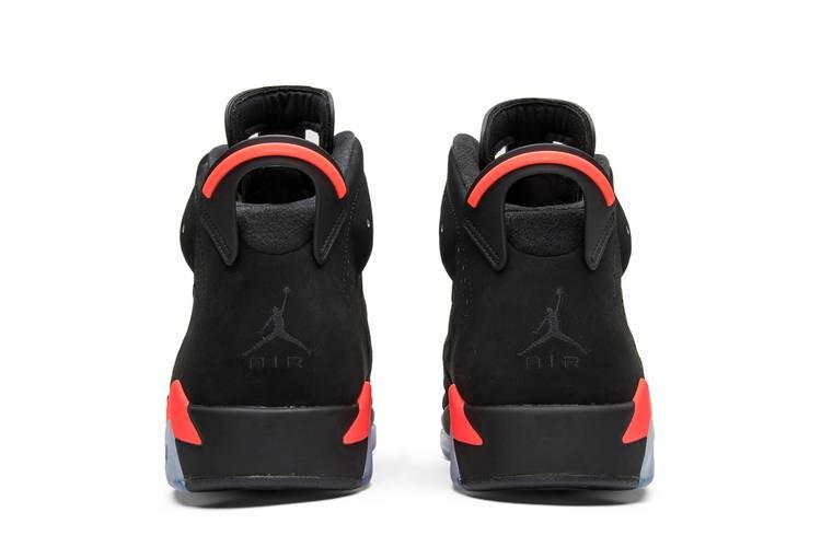 Infrared Black - Air Jordan 6 Retro 2014 - product image from the listing.