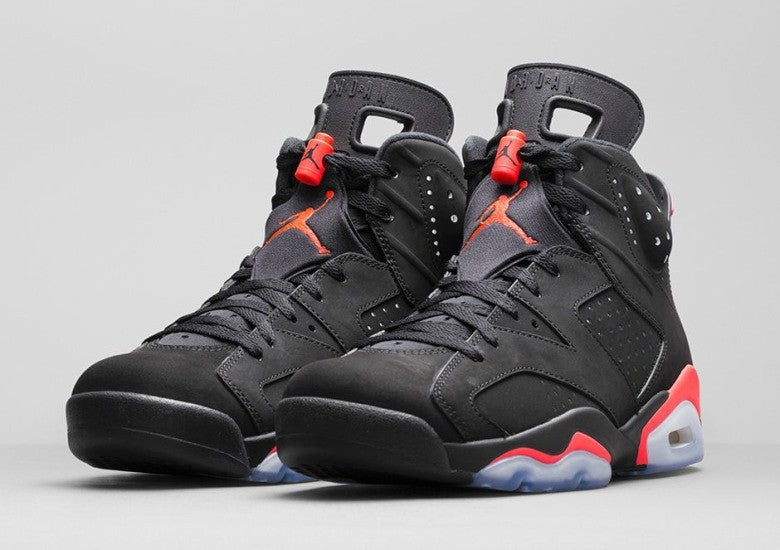 Infrared Black - Air Jordan 6 Retro 2014 - product image from the listing.