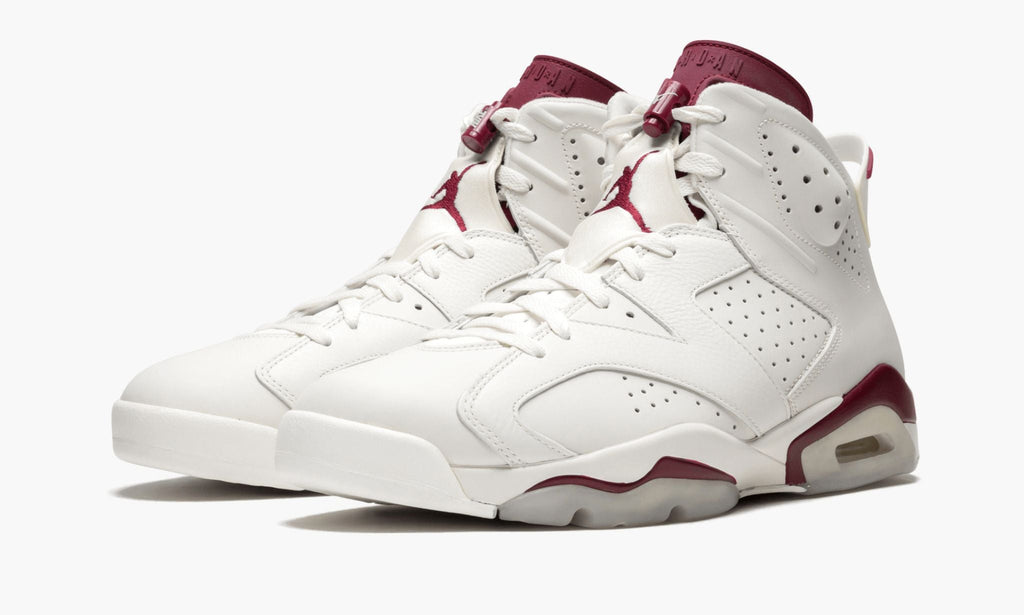 Air Jordan 6 Retro in Maroon - product image from the listing.