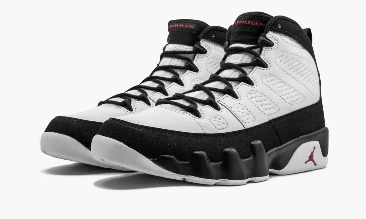 "White Black Red 2016 Release" Air Jordan 9 Retro - product image from the listing.