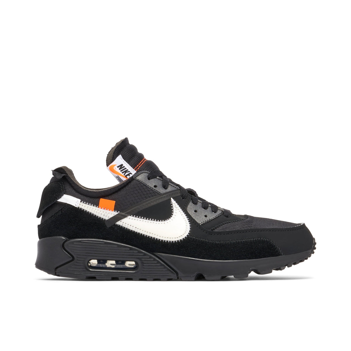 Black x Off-White - Air Max 90 - product image from the listing.
