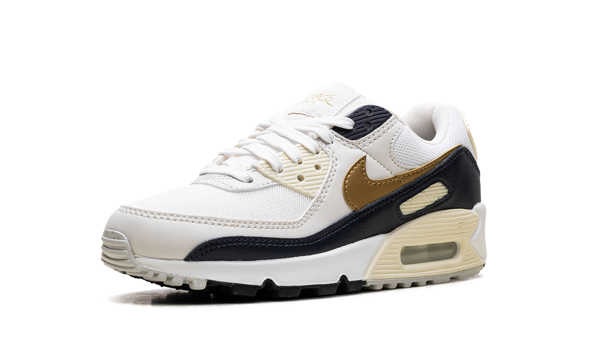 Women's Air Max 90 "Olympic (2024)" HF3444 100 - product image from the listing.