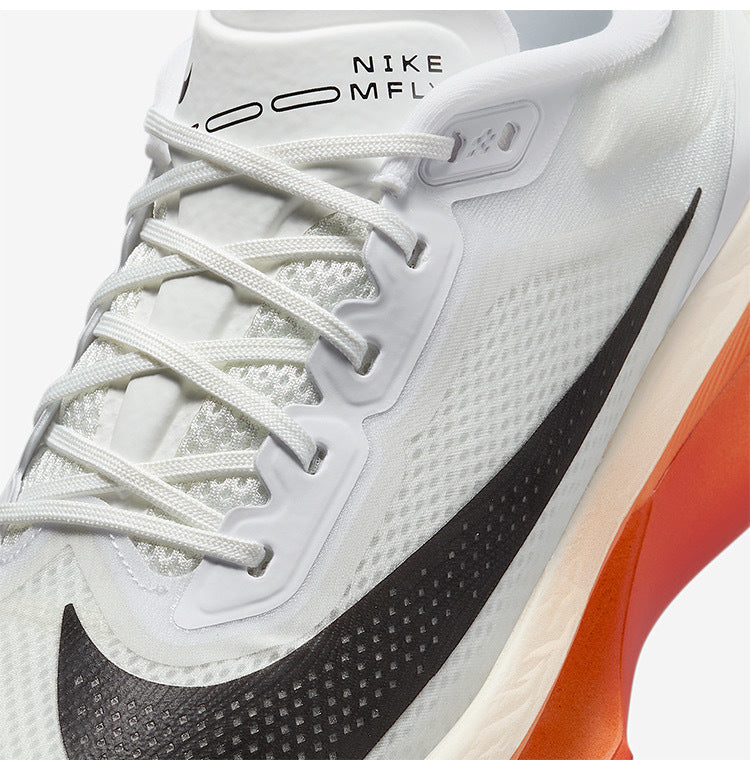 Nike Zoom Fly 6 Road Running Shoes in White Black HJ7038-100 - product image from the listing.