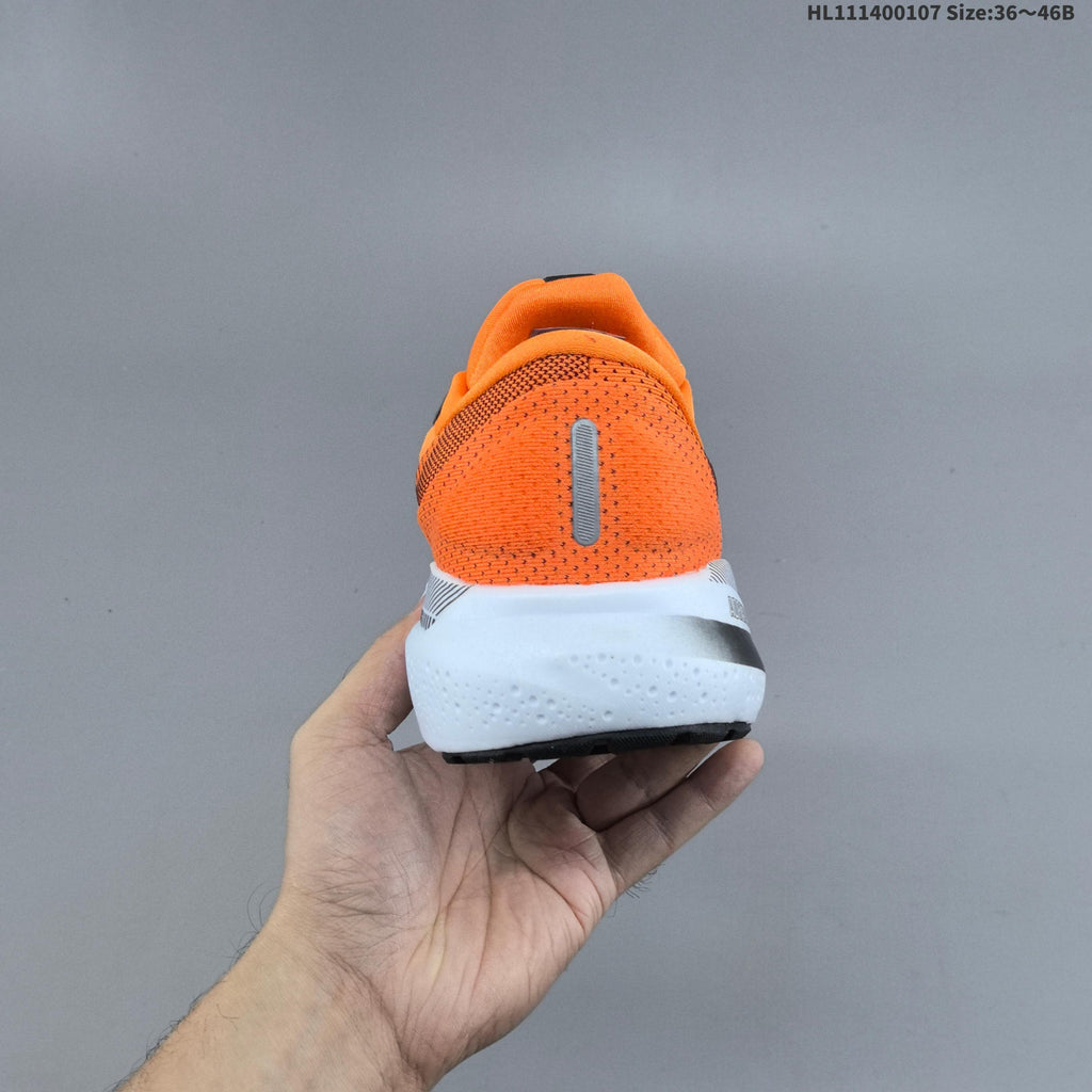 Brooks Adrenaline GTS 24 Running Shoes in Orange/Black - product image from the listing.