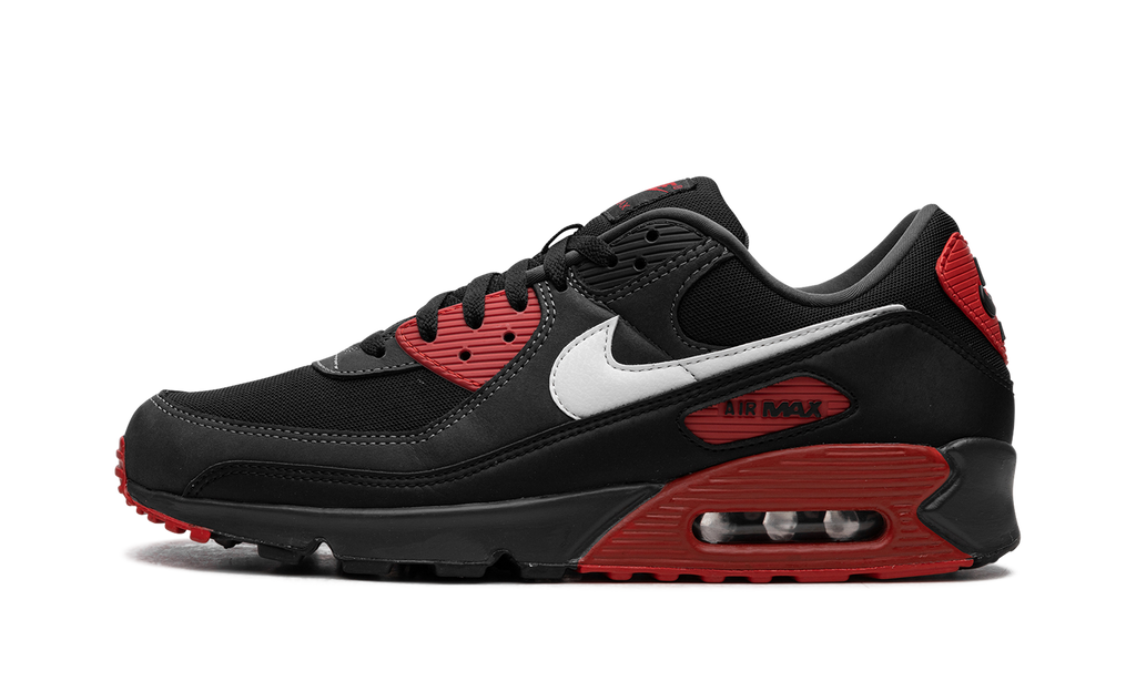 "Black / Red" Air Max 90 FB9658 001 - product image from the listing.