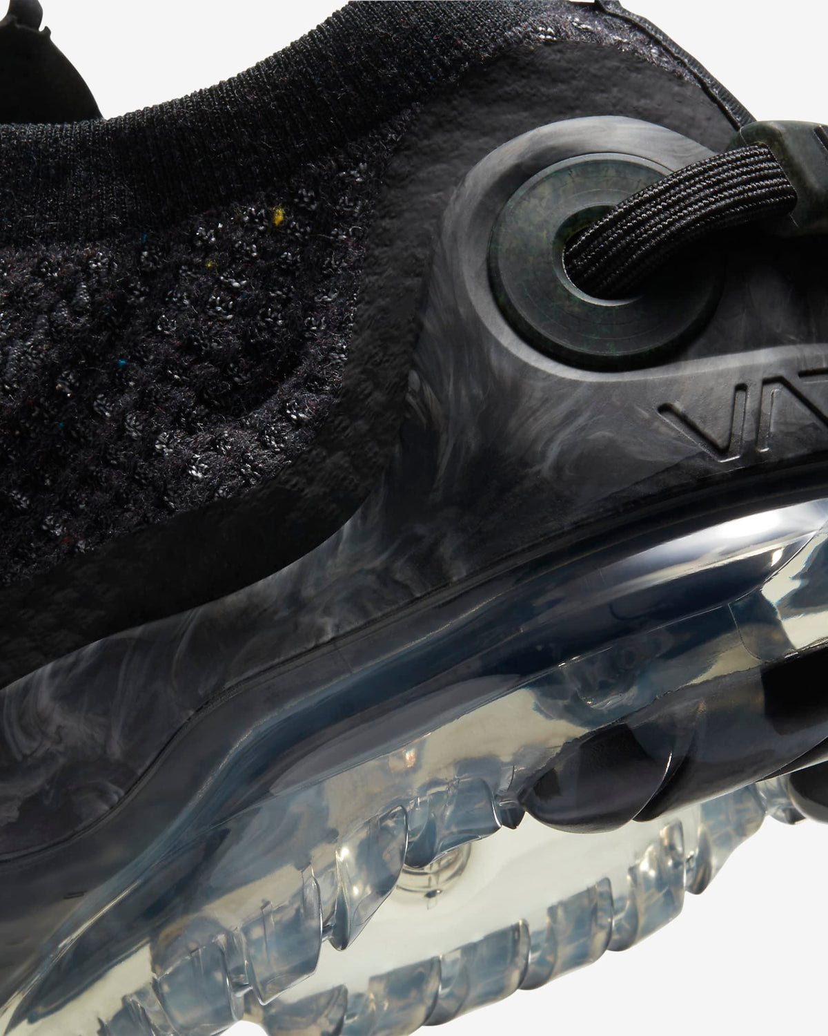 Nike Air VaporMax 2020 Flyknit Sneakers in Black CJ6740-002 - product image from the listing.