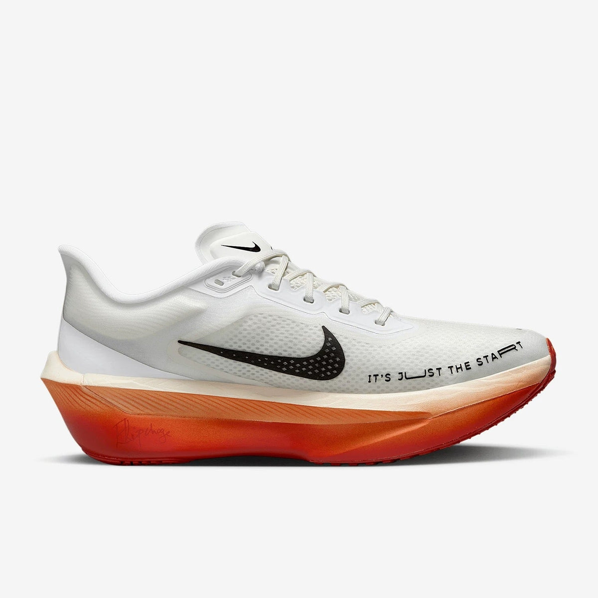 Nike Zoom Fly 6 Road Running Shoes in White Black HJ7038-100 - product image from the listing.