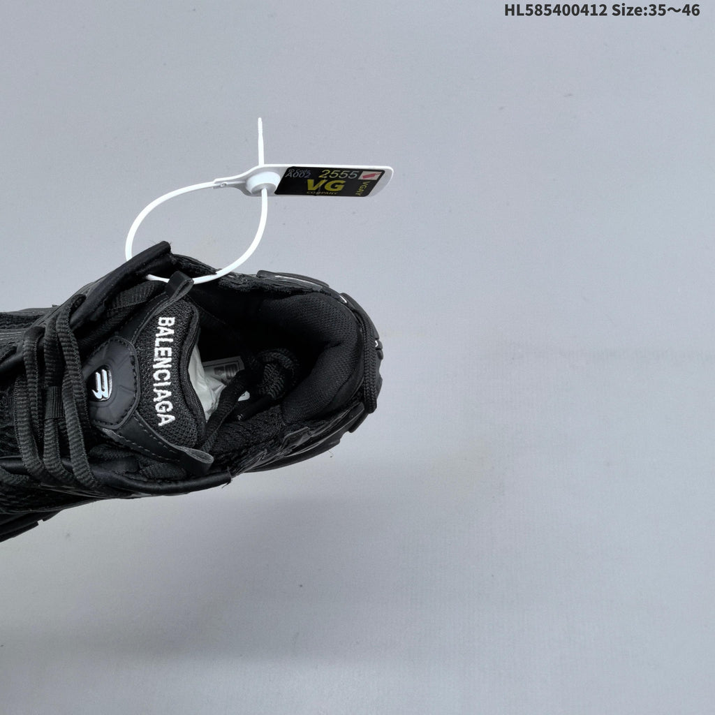Black Balenciaga Runner Sneakers - product image from the listing.
