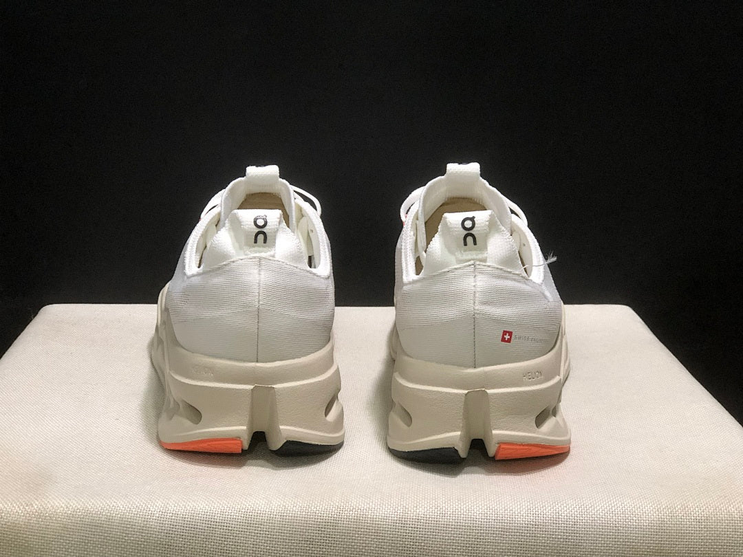 On Cloudsurfer Max Shoes for Running Ivory Salmon - product image from the listing.