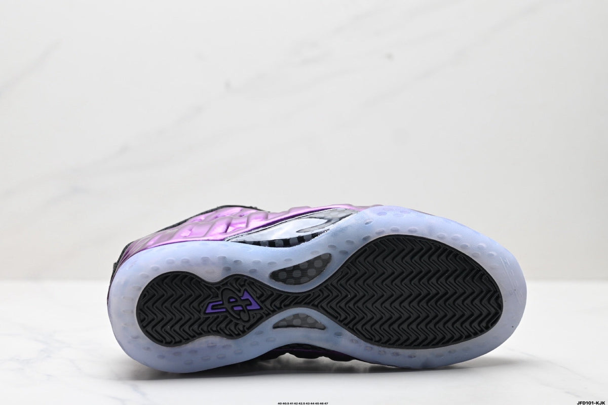 Nike Air Foamposite One Basketball Sneakers in Purple - product image from the listing.