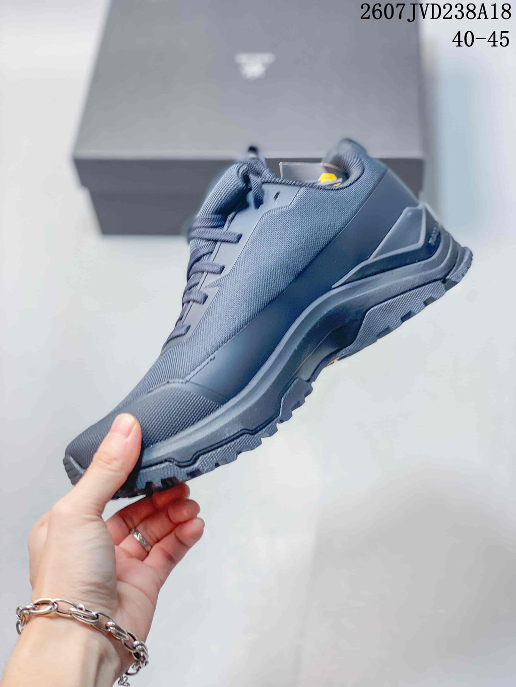 KAILAS Expedition Low-Top Hiking Shoes in Dark Gray 2607JVD238A18 - product image from the listing.