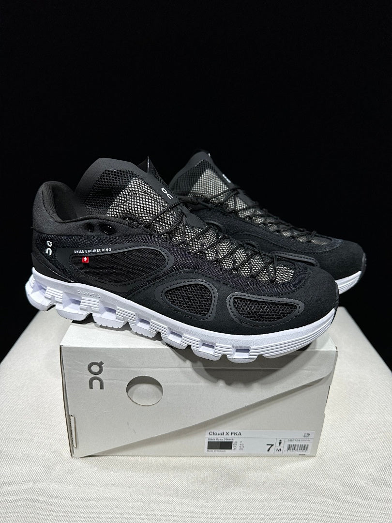 Black and White On Cloud X FKA Twigs Sneakers - product image from the listing.