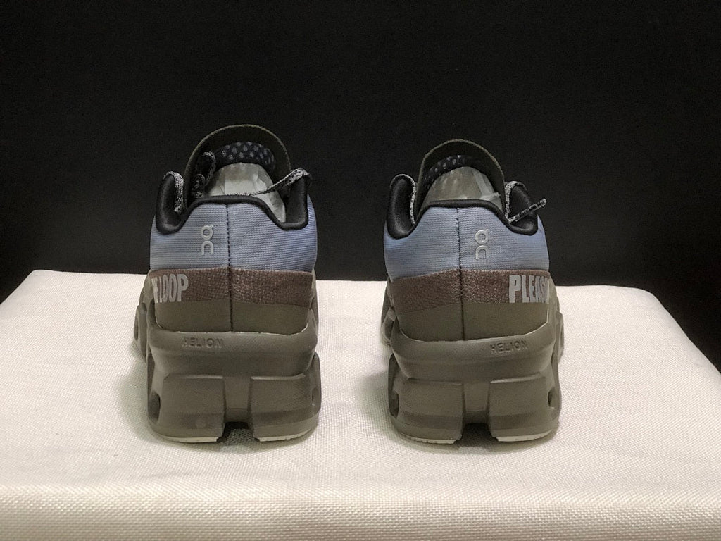 Gray and Olive On Cloudmonster 2 PLEASURES Sneakers - product image from the listing.