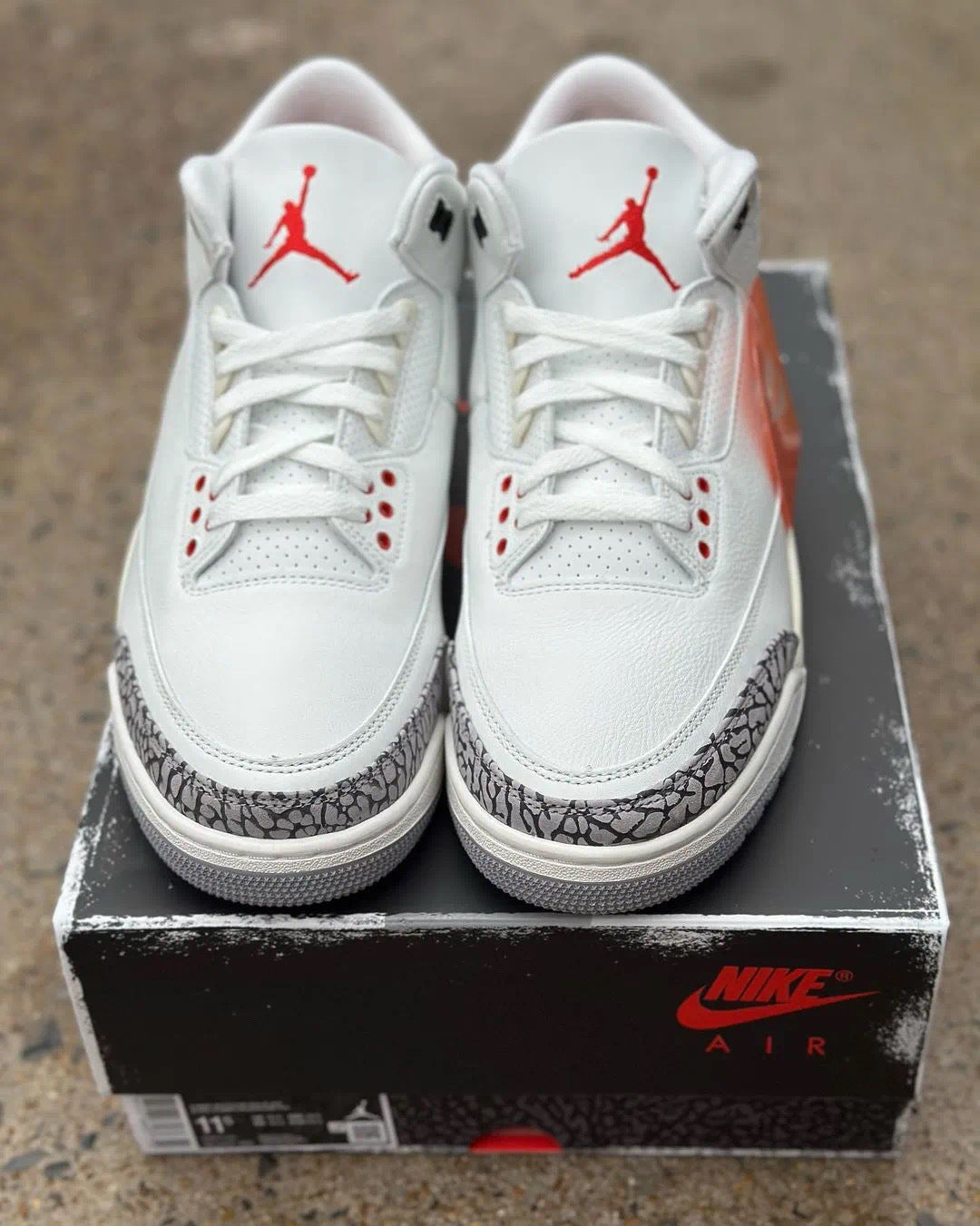 Air Jordan 3 White Cement Reimagined Sneakers DN3707-100 - product image from the listing.