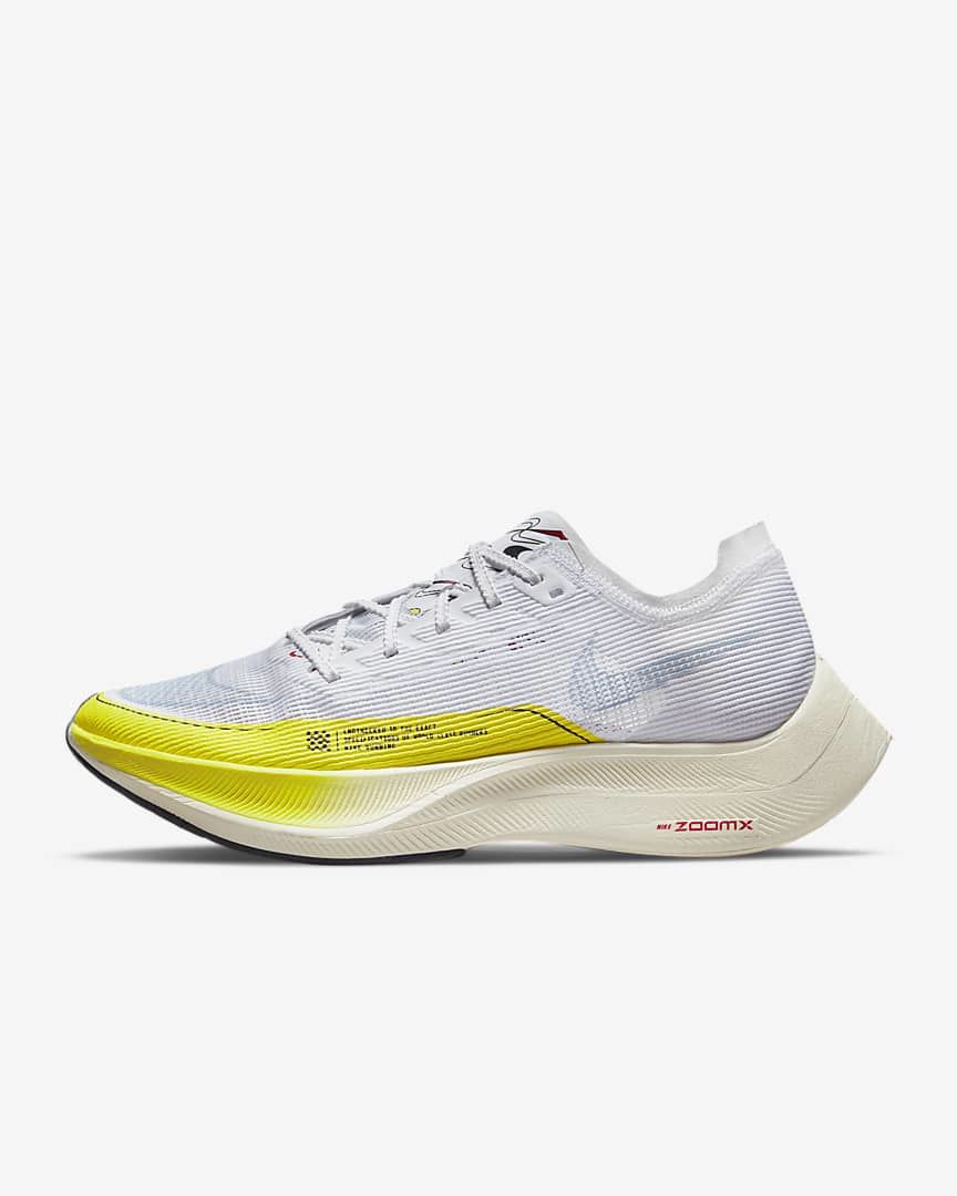 Nike ZoomX Vaporfly NEXT% 2 Shoes for Running DM9056-100 - product image from the listing.