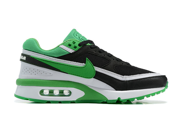 Nike Air Max BW Sneakers in Black and Green - product image from the listing.