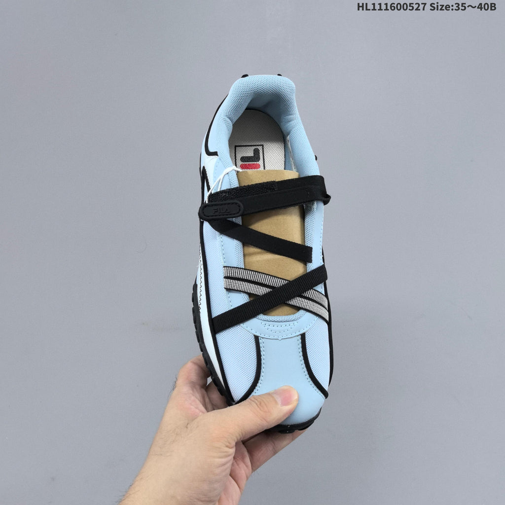 Light Blue FILA Pebble Sandal Mary Jane Sneakers - product image from the listing.