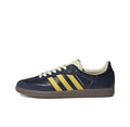 adidas Samba Low-Top Sneakers in Navy Yellow - product image from the listing.
