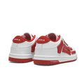 Low-Top Sneakers in White and Red MFS003-124 - product image from the listing.