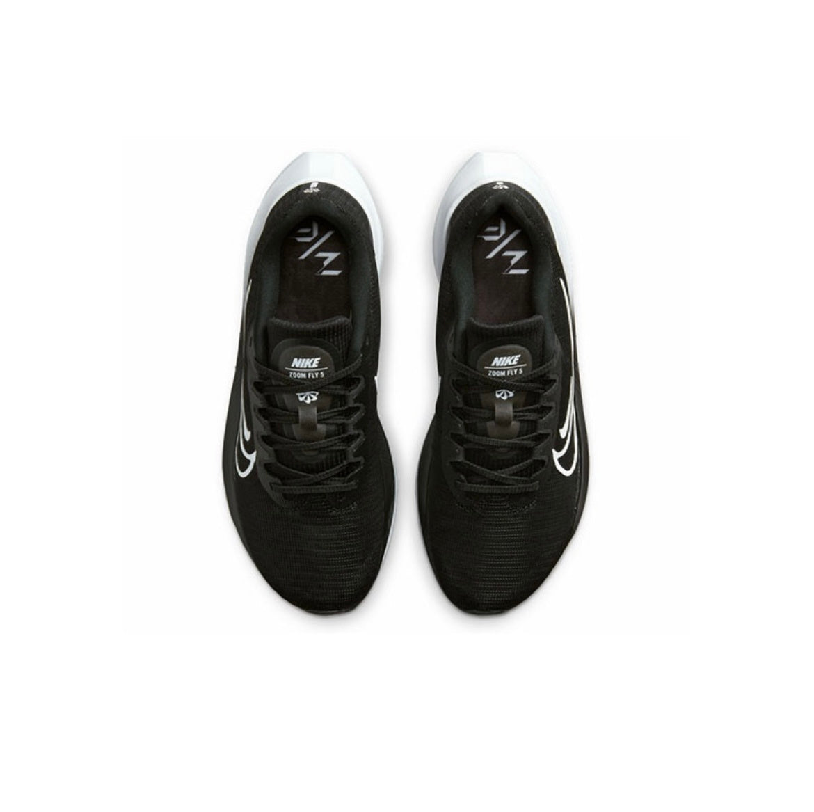 Nike Zoom Fly 5 Shoes for Running, Black/White, DH8974-001 - product image from the listing.