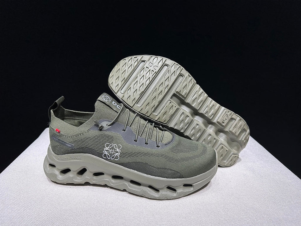 On Cloudtilt Loewe Sneakers in Khaki Green - product image from the listing.