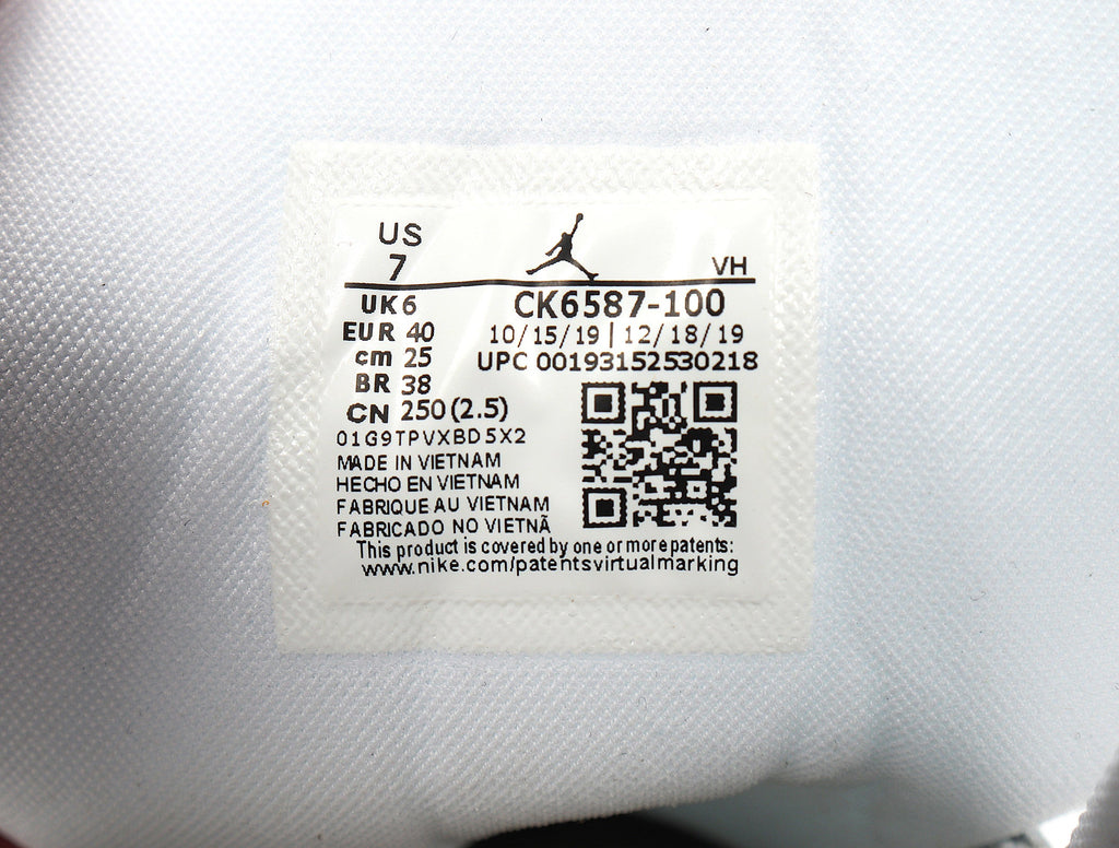 Air Jordan 1 High White Black CK6587-100 - product image from the listing.