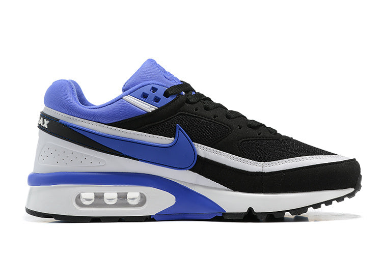 Nike Air Max BW Sneakers in Black White Blue - product image from the listing.