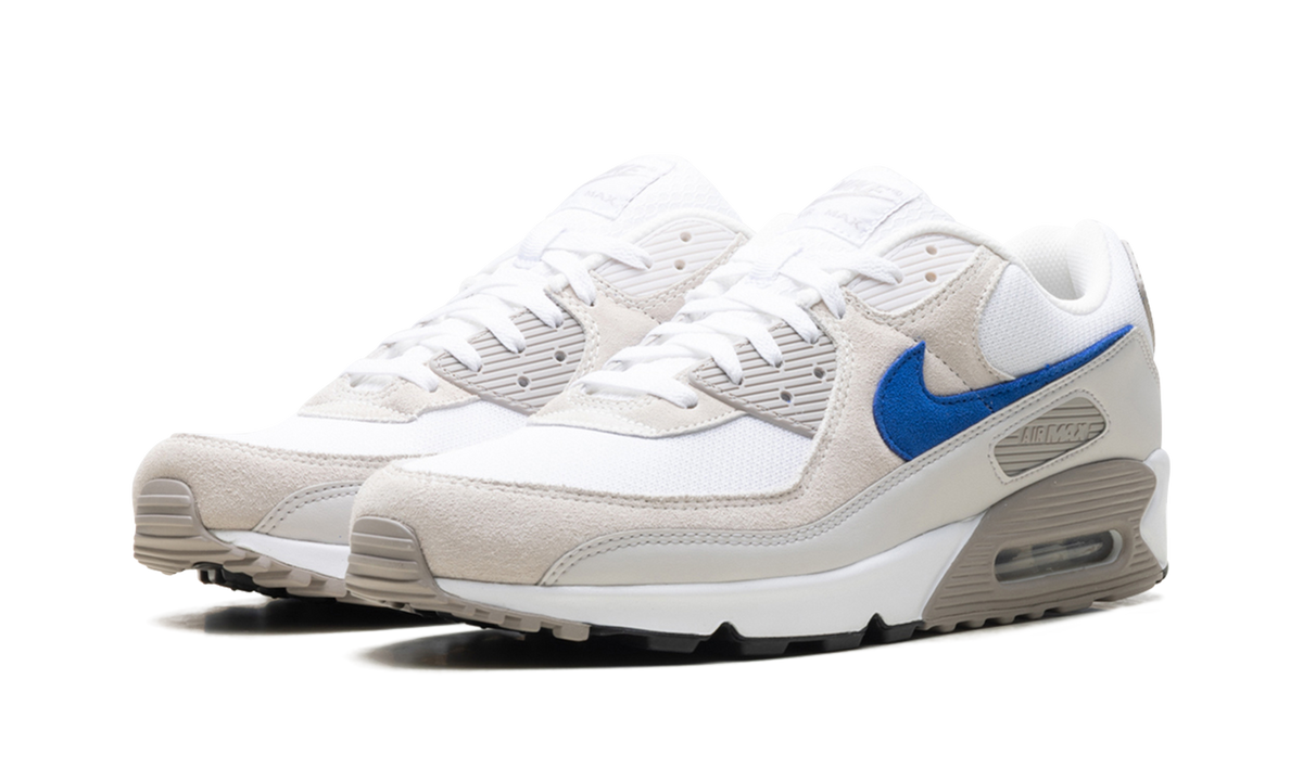 "College Grey Racer Blue" Air Max 90 DM0029 110 - product image from the listing.