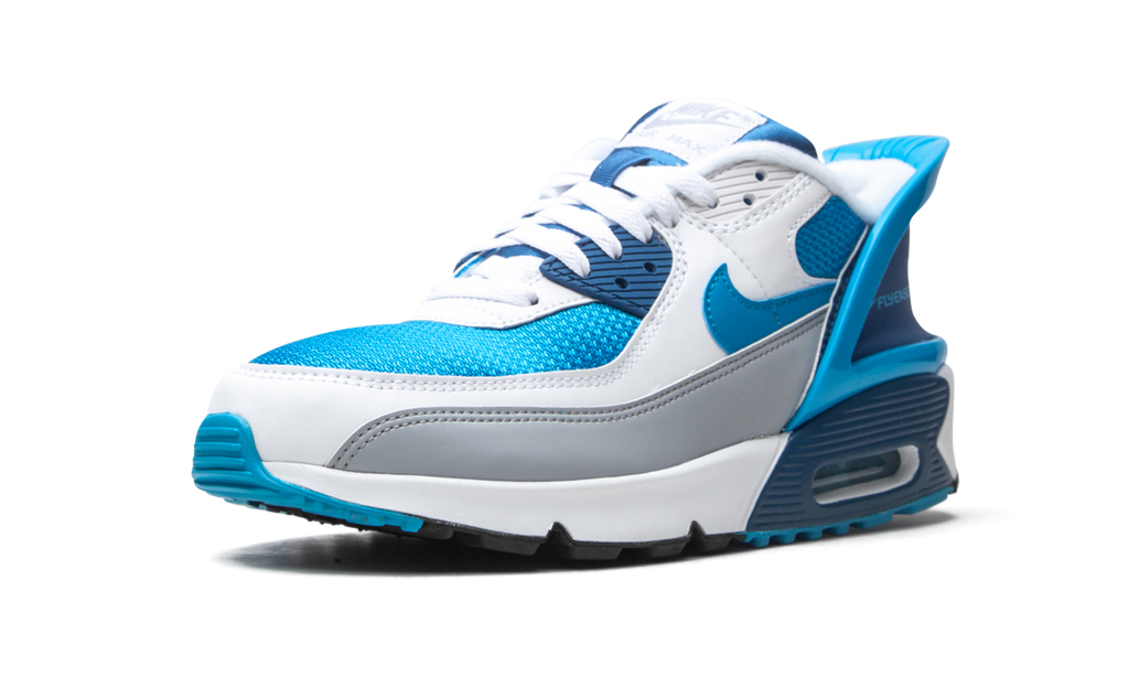 "Laser Blue" Air Max 90 FlyEase GS CV0526 103 - product image from the listing.