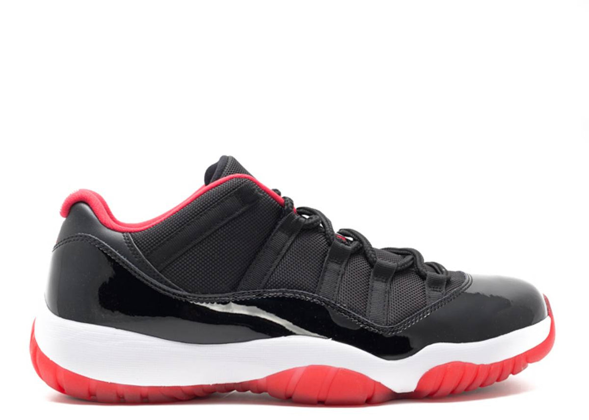 Jordan 11 Low - Bred - product photo shown in the listing for this item.