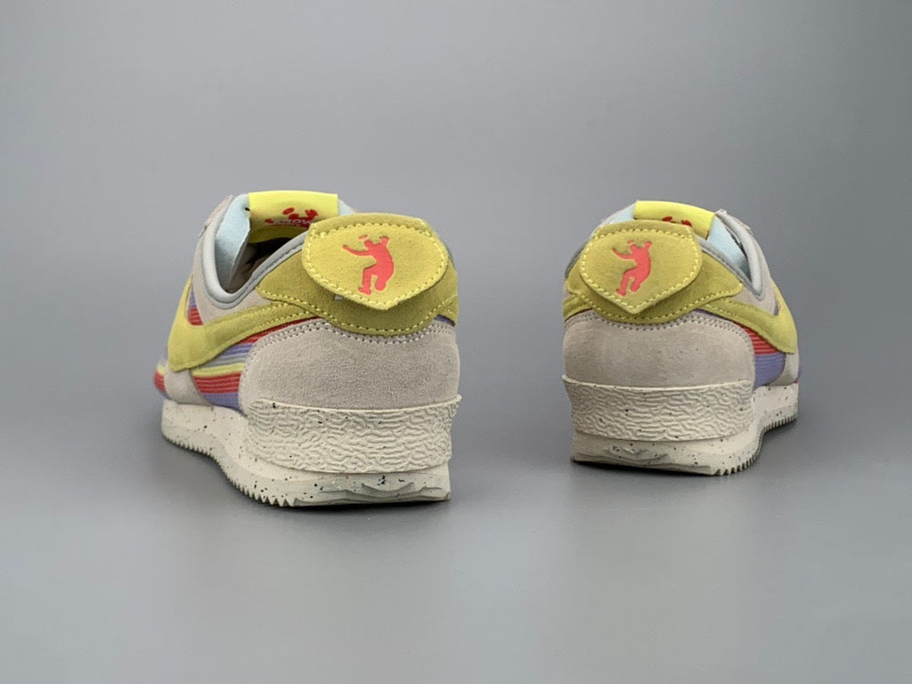 Nike Cortez SP Union LA Lemon Frost Trainers DR1413-100 - product image from the listing.