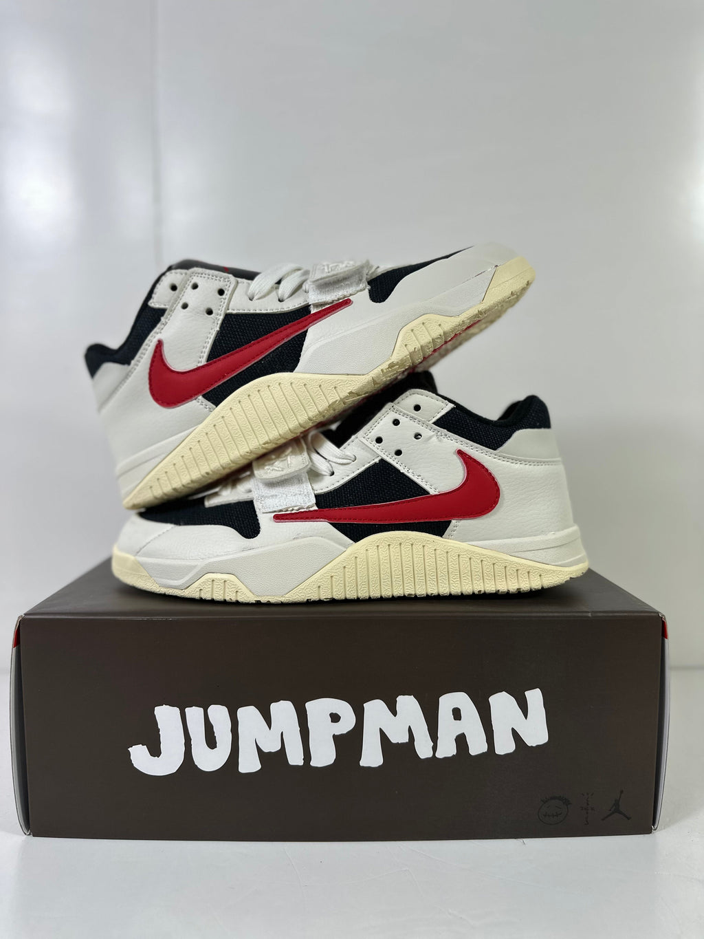 Jordan Jumpman Jack TR Sneakers in University Red FZ8117-101 - product image from the listing.