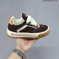 Brown and Gum Louis Vuitton Tilted Low Sneakers - product image from the listing.