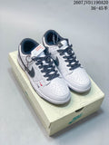 Nike SB Dunk Low Stüssy Sneakers in White Black - product image from the listing.