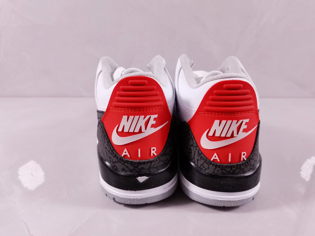 Air Jordan 3 Retro White Cement Sneakers - product image from the listing.