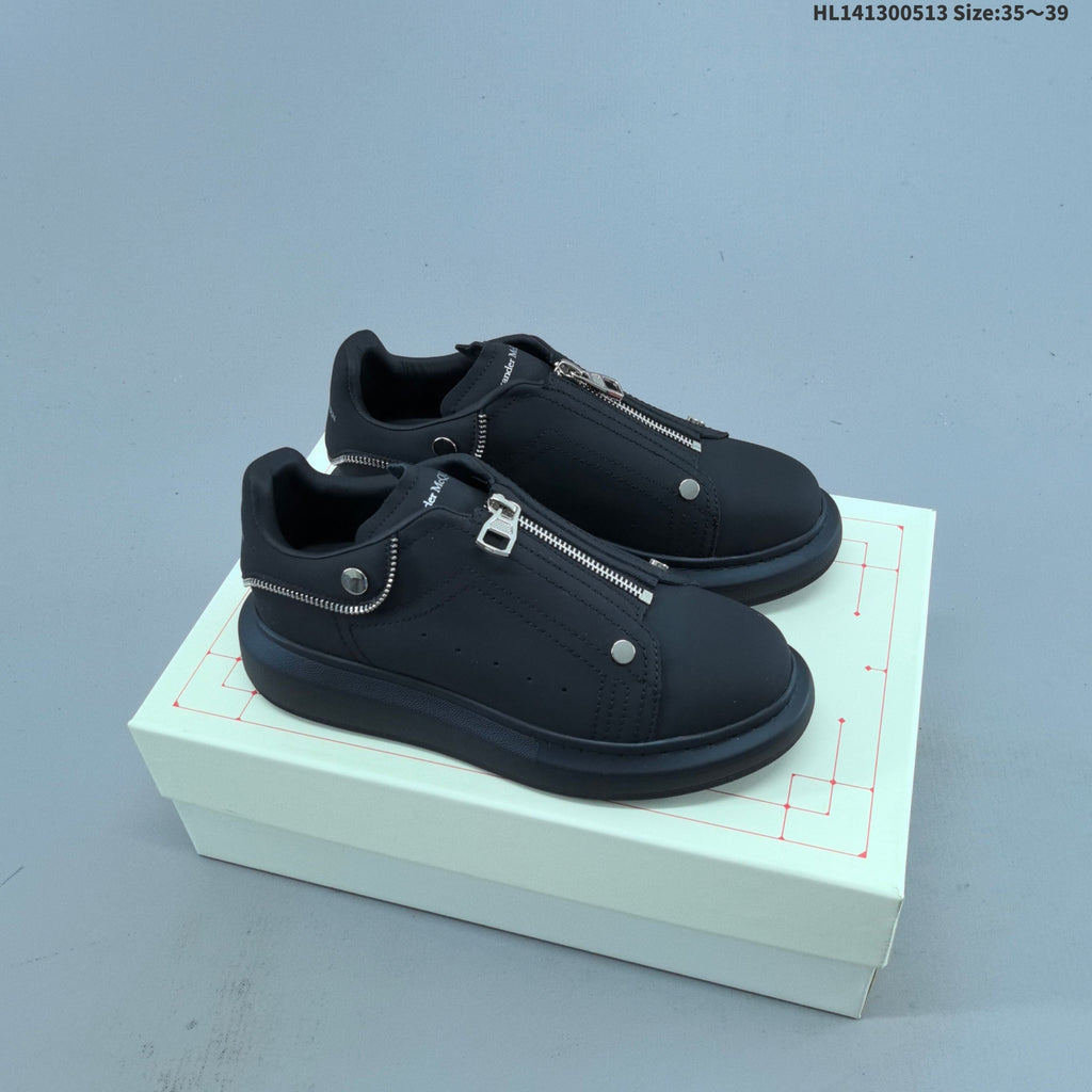 Alexander McQueen Sole Leather Platform Trainers HL141300513 - product image from the listing.