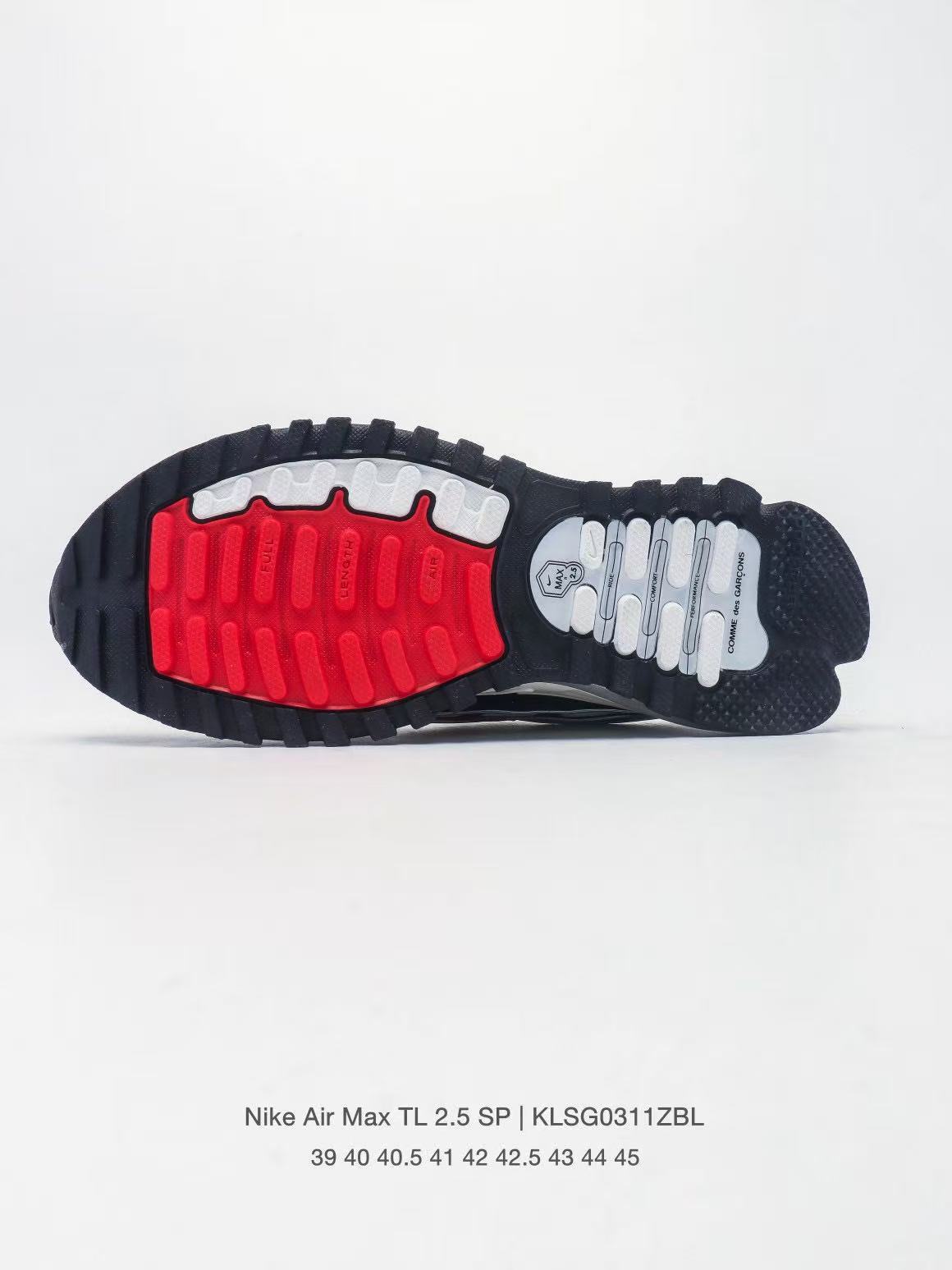 Nike Air Max TL 2.5 Sneakers in White and Navy - product image from the listing.