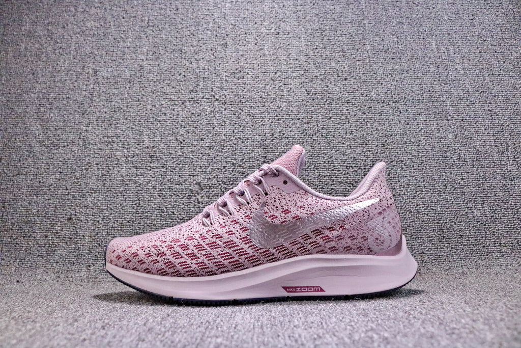 Women's Nike Air Zoom Pegasus 35 Running Shoes Rose 942855-601 - product image from the listing.