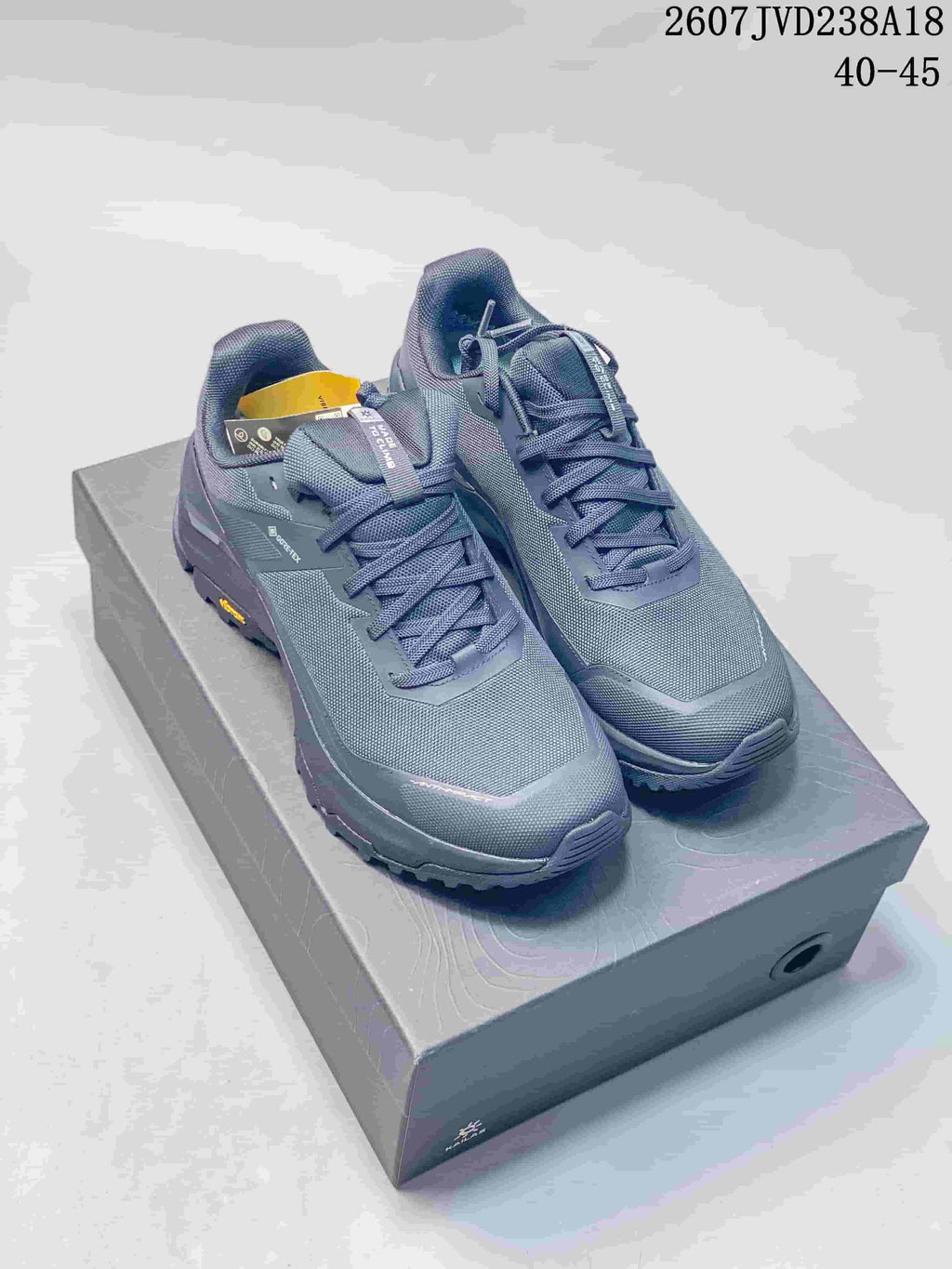KAILAS Expedition Low-Top Hiking Shoes in Dark Gray 2607JVD238A18 - product image from the listing.
