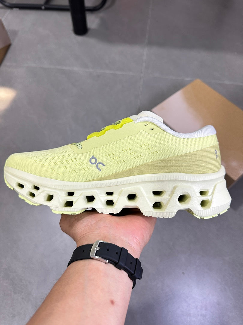 Pale Yellow On Running Cloudmonster 2 Sneakers - product image from the listing.