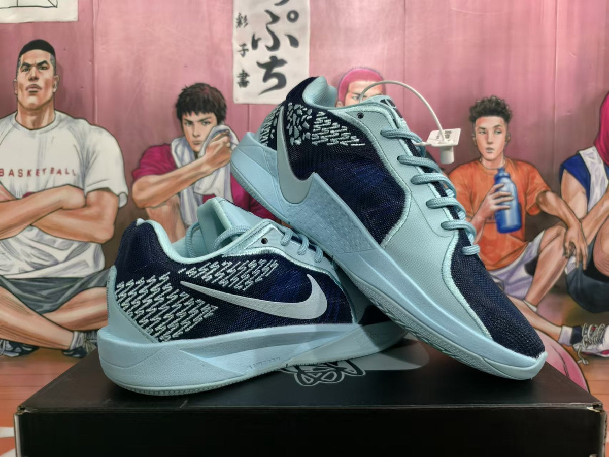 Nike Kobe 5 Protro Basketball Shoes in Blue Black - product image from the listing.